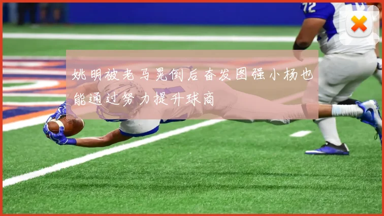 姚明被老马晃倒后奋发图强小杨也能通过努力提升球商